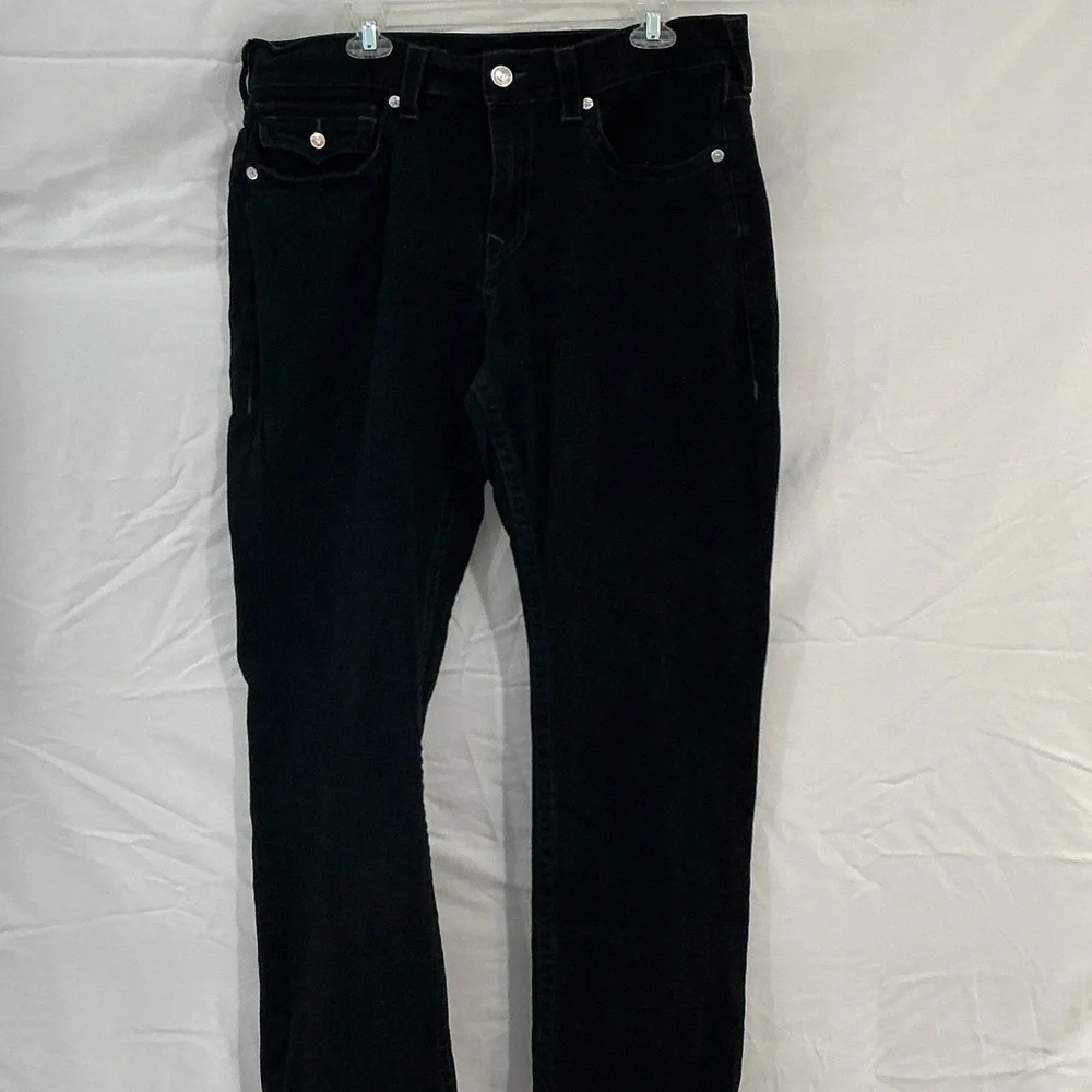 True Religion Dark Straight Men's Jeans